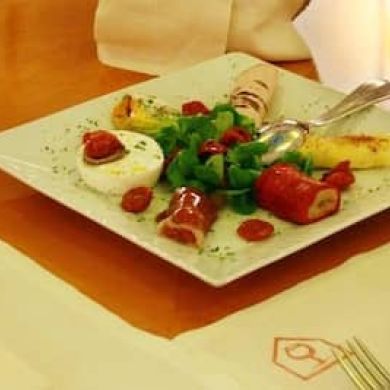 Immagine evento Cena gourmet con abbinamento di vini vicino al Pantheon