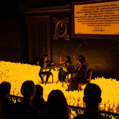 Locandina evento Carta Regalo Candlelight - Torino