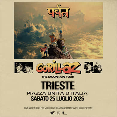 Immagine evento GORILLAZ - THE MOUNTAIN TOUR