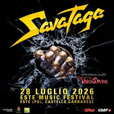 Locandina evento SAVATAGE - PRELUDE TO MADNESS TOUR