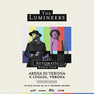 Immagine evento THE LUMINEERS - THE AUTOMATIC WORLD TOUR
