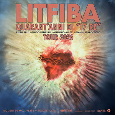 Immagine evento LITFIBA - QUARANT'ANNI DI 17 RE TOUR 2026