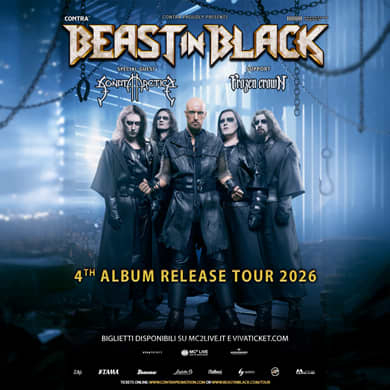 Locandina evento BEAST IN BLACK - 4TH ALBUM RELEASE TOUR 2026