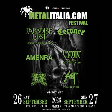 Locandina evento METALITALIA.COM FESTIVAL 2026 | DAY 2