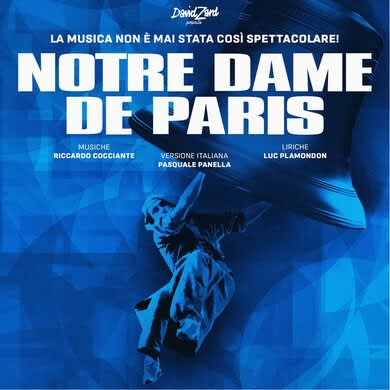Locandina evento NOTRE DAME DE PARIS
