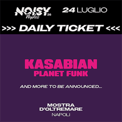 Immagine evento KASABIAN + PLANET FUNK