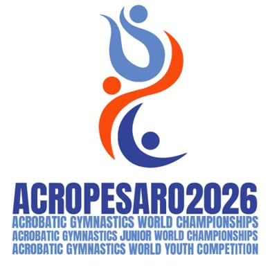 Locandina evento ACROBATIC GYMNASTICS JUNIOR WORLD CHAMPIONSHIPS & WORLD YOUTH COMPETITION 2026