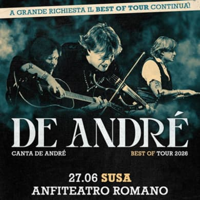 Immagine evento CRISTIANO DE ANDRE' - DE ANDRE' CANTA DE ANDRE'