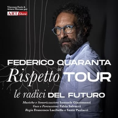 Immagine evento FEDERICO QUARANTA - RISPETTO TOUR