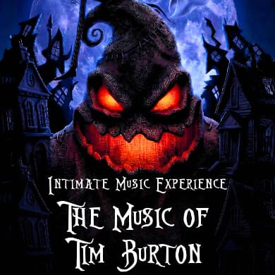 Locandina evento TIM BURTON MUSIC EXPERIENCE