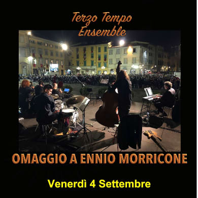 Locandina evento ENSEMBLE OMAGGIO A ENNIO MORRICONE