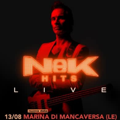 Immagine evento NEK HITS LIVE