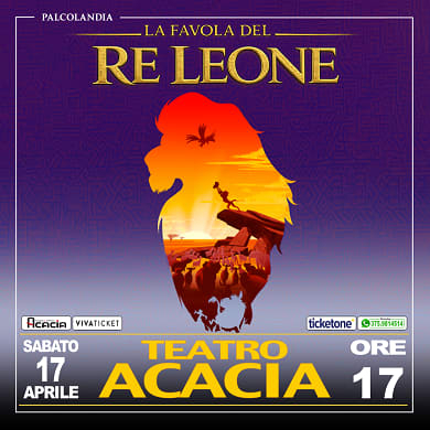 Locandina evento LA FAVOLA DEL RE LEONE