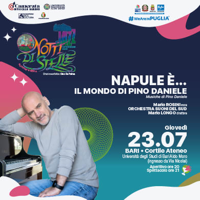 Immagine evento NAPULE È…IL MONDO DI PINO DANIELE