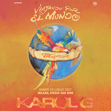 Locandina evento KAROL G - VIAJANDO POR EL MUNDO TROPITOUR