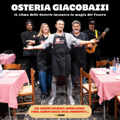 Locandina evento G. GIACOBAZZI / A. VASUMI - OSTERIA GIACOBAZZI