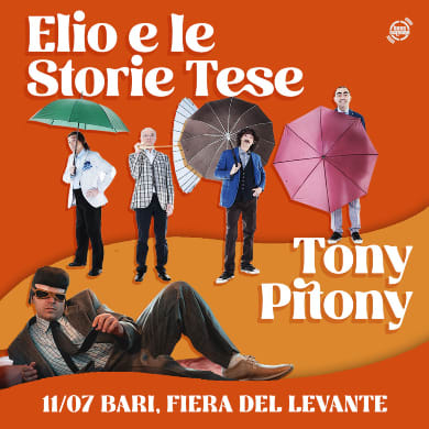 Immagine evento TONY PITONY / ELIO E LE STORIE TESE | PARCHEGGIO