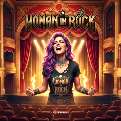 Locandina evento WOMAN IN ROCK