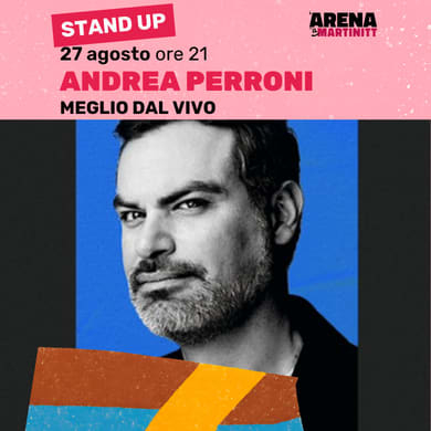 Immagine evento ANDREA PERRONI: MEGLIO DAL VIVO