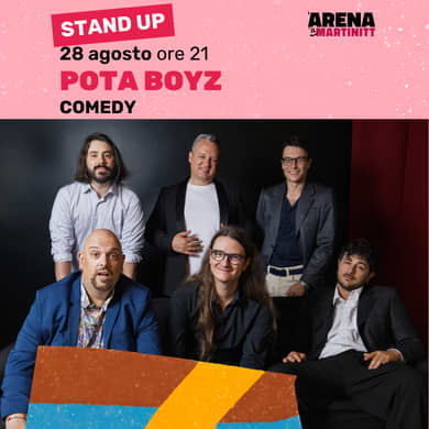 Immagine evento POTA BOYZ: COMEDY