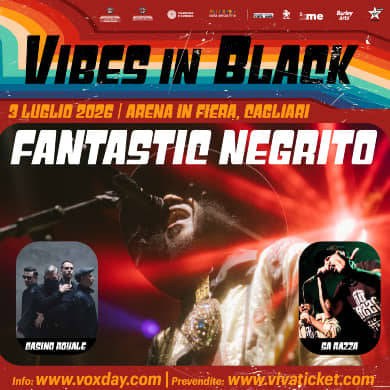 Locandina evento FANTASTIC NEGRITO + GUESTS