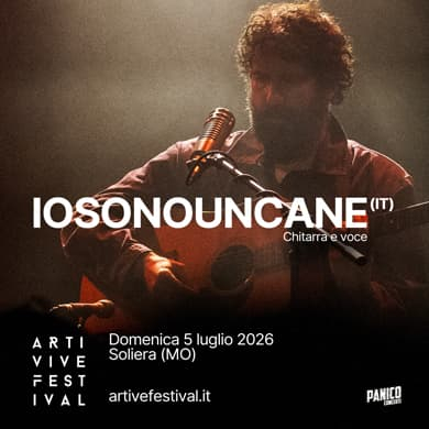 Immagine evento IOSONOUNCANE