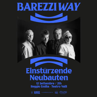 Locandina evento EINSTÜRZENDE NEUBAUTEN