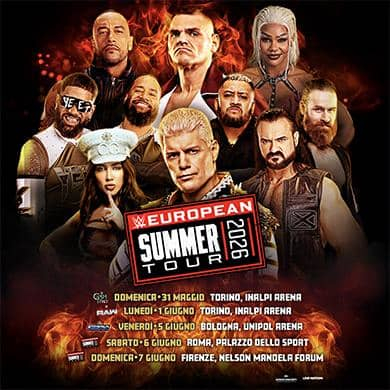 Immagine evento WWE EUROPEAN SUMMER TOUR