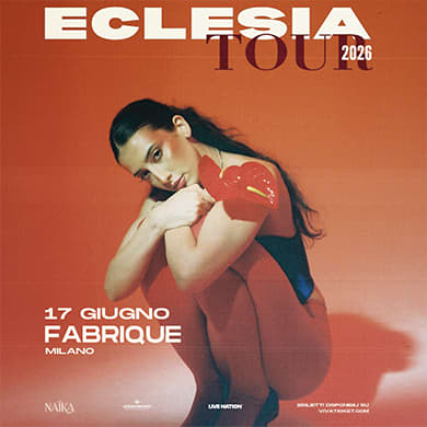 Locandina evento NAÏKA - ECLESIA TOUR 2026