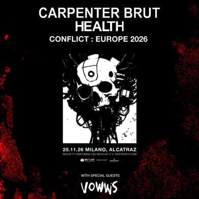 CARPENTER BRUT X HEALTH - CONFLICT : EUROPE 2026