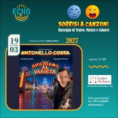 Locandina evento GIOCHIAMO AL VARIETÀ