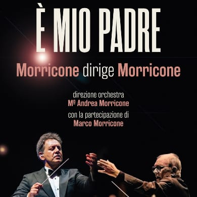 Immagine evento E' MIO PADRE: MORRICONE DIRIGE MORRICONE