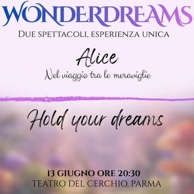 Locandina evento WONDERDREAMS