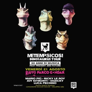 Immagine evento METEMPSICOSI DINOSAURUS TOUR