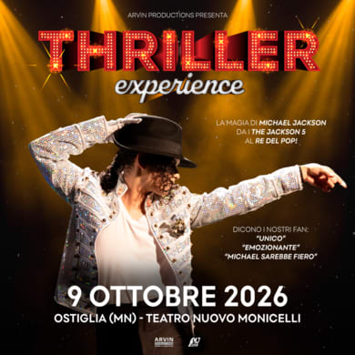 Immagine evento THRILLER EXPERIENCE