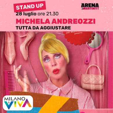 Locandina evento MICHELA ANDREOZZI - TUTTA DA AGGIUSTARE