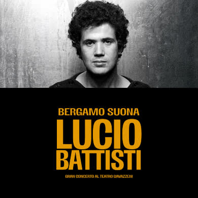 Locandina evento BERGAMO SUONA BATTISTI