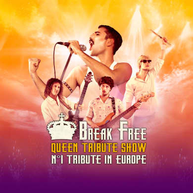 Locandina evento BREAK FREE - LONG LIVE THE QUEEN: IL GRANDE TRIBUTO QUEEN
