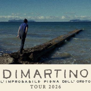 Immagine evento DIMARTINO - L'IMPROBABILE PIENA DELL'ORETO TOUR 2026