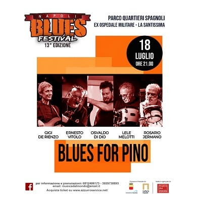 Immagine evento BLUES FOR PINO
