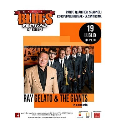 Immagine evento RAY GELATO & THE GIANTS IN CONCERTO