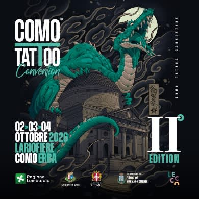 Immagine evento COMO TATTOO CONVENTION 2026 | GIORNALIERO