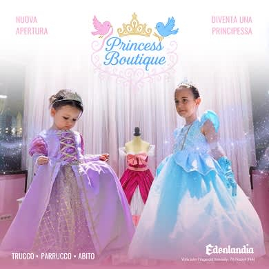 Locandina evento PRINCESS BOUTIQUE