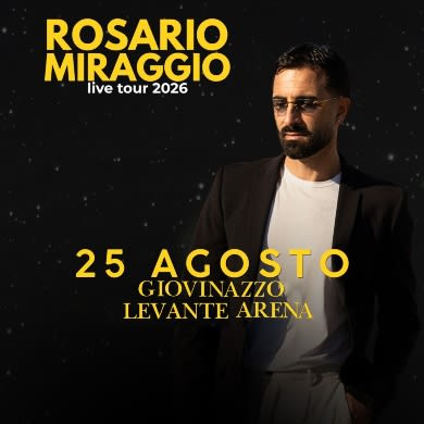 Immagine evento ROSARIO MIRAGGIO