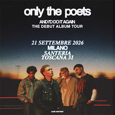 Immagine evento ONLY THE POETS