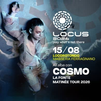 Immagine evento COSMO - LA FONTE MATINÈE TOUR 2026