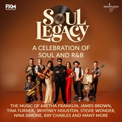 Immagine evento SOUL LEGACY - A CELEBRATION OF SOUL AND R&B