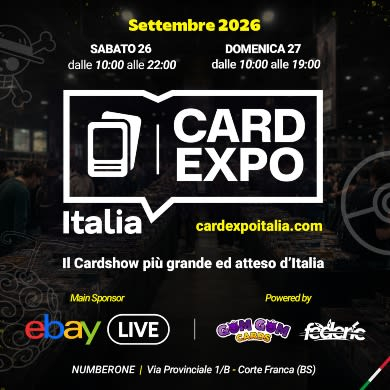 Immagine evento CARD EXPO ITALIA - PASS 2 DAYS