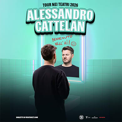 Locandina evento ALESSANDRO CATTELAN - BENVENUTO NELL'AI!