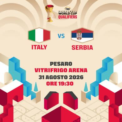 Immagine evento ITALY VS SERBIA